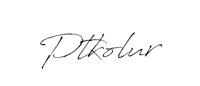 Use a signature maker to create a handwritten signature online. With this signature software, you can design (Antro_Vectra) your own signature for name Ptkolur. Ptkolur signature style 6 images and pictures png