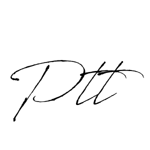 Make a beautiful signature design for name Ptt. With this signature (Antro_Vectra) style, you can create a handwritten signature for free. Ptt signature style 6 images and pictures png