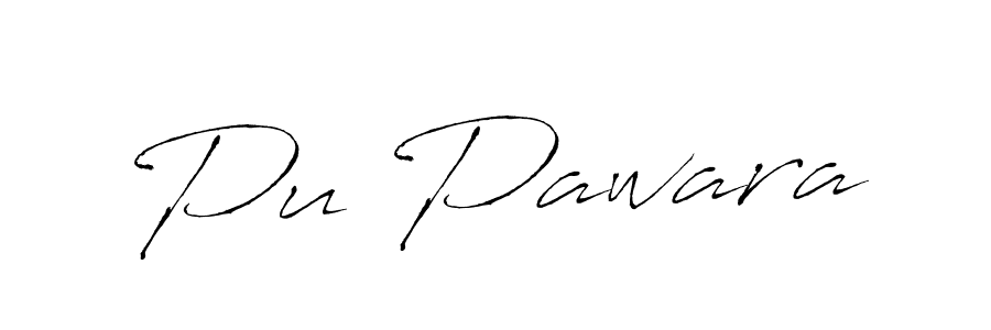 You should practise on your own different ways (Antro_Vectra) to write your name (Pu Pawara) in signature. don't let someone else do it for you. Pu Pawara signature style 6 images and pictures png