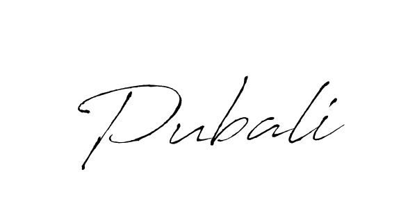 Pubali stylish signature style. Best Handwritten Sign (Antro_Vectra) for my name. Handwritten Signature Collection Ideas for my name Pubali. Pubali signature style 6 images and pictures png