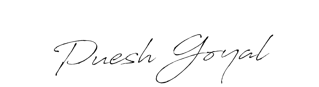 Similarly Antro_Vectra is the best handwritten signature design. Signature creator online .You can use it as an online autograph creator for name Puesh Goyal. Puesh Goyal signature style 6 images and pictures png