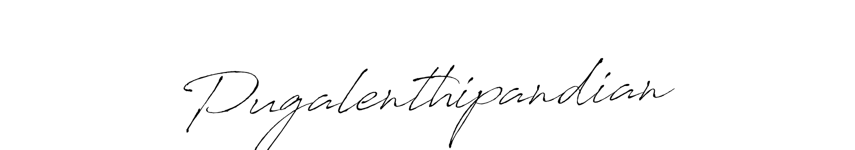 Create a beautiful signature design for name Pugalenthipandian. With this signature (Antro_Vectra) fonts, you can make a handwritten signature for free. Pugalenthipandian signature style 6 images and pictures png