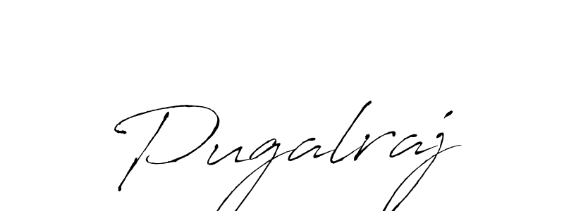 Design your own signature with our free online signature maker. With this signature software, you can create a handwritten (Antro_Vectra) signature for name Pugalraj. Pugalraj signature style 6 images and pictures png