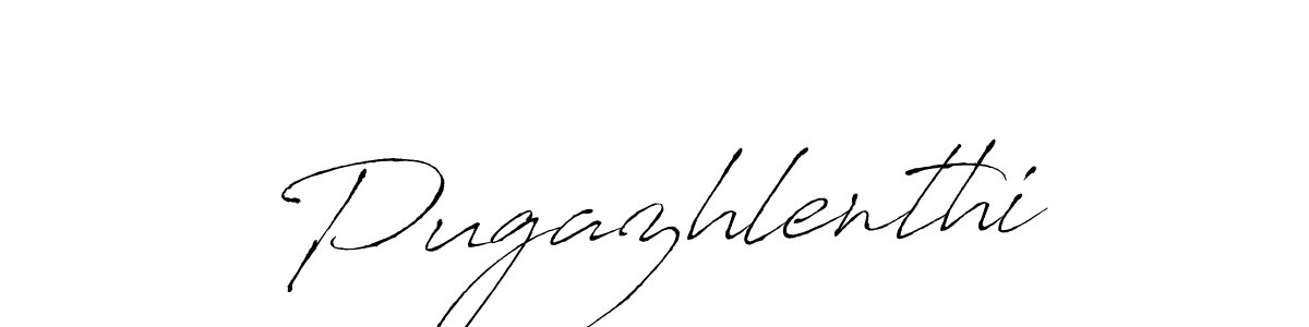 How to make Pugazhlenthi signature? Antro_Vectra is a professional autograph style. Create handwritten signature for Pugazhlenthi name. Pugazhlenthi signature style 6 images and pictures png