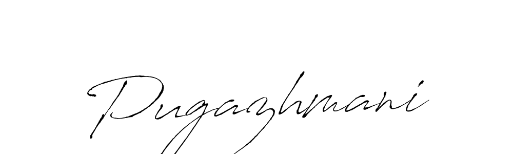 Use a signature maker to create a handwritten signature online. With this signature software, you can design (Antro_Vectra) your own signature for name Pugazhmani. Pugazhmani signature style 6 images and pictures png