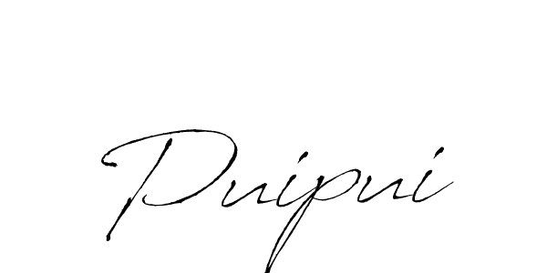 It looks lik you need a new signature style for name Puipui. Design unique handwritten (Antro_Vectra) signature with our free signature maker in just a few clicks. Puipui signature style 6 images and pictures png