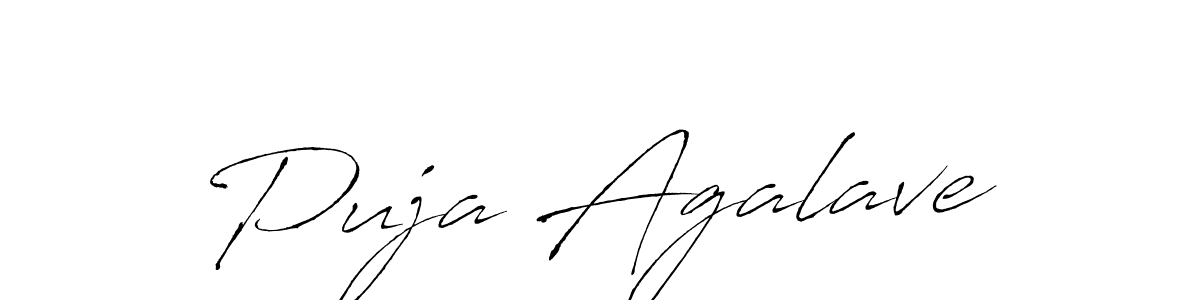 Once you've used our free online signature maker to create your best signature Antro_Vectra style, it's time to enjoy all of the benefits that Puja Agalave name signing documents. Puja Agalave signature style 6 images and pictures png