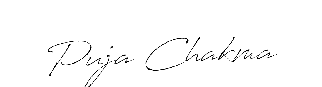 Make a beautiful signature design for name Puja Chakma. With this signature (Antro_Vectra) style, you can create a handwritten signature for free. Puja Chakma signature style 6 images and pictures png