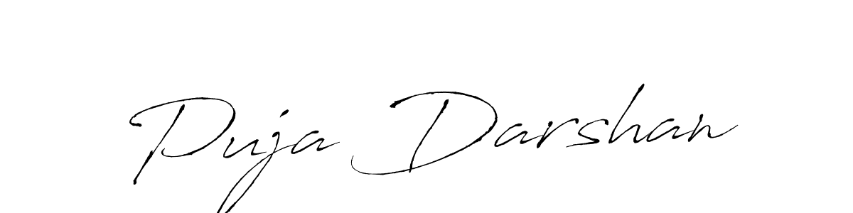 Once you've used our free online signature maker to create your best signature Antro_Vectra style, it's time to enjoy all of the benefits that Puja Darshan name signing documents. Puja Darshan signature style 6 images and pictures png