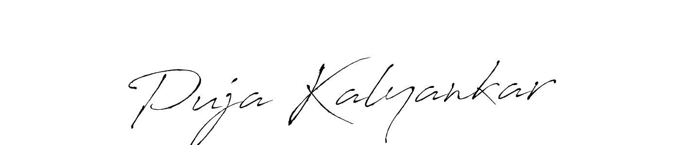Puja Kalyankar stylish signature style. Best Handwritten Sign (Antro_Vectra) for my name. Handwritten Signature Collection Ideas for my name Puja Kalyankar. Puja Kalyankar signature style 6 images and pictures png
