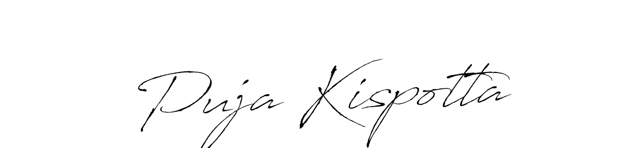 Also we have Puja Kispotta name is the best signature style. Create professional handwritten signature collection using Antro_Vectra autograph style. Puja Kispotta signature style 6 images and pictures png