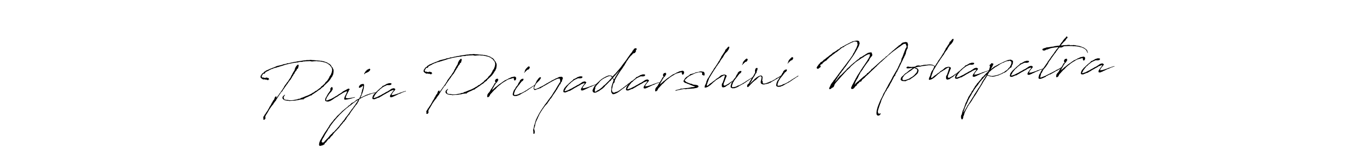 Design your own signature with our free online signature maker. With this signature software, you can create a handwritten (Antro_Vectra) signature for name Puja Priyadarshini Mohapatra. Puja Priyadarshini Mohapatra signature style 6 images and pictures png