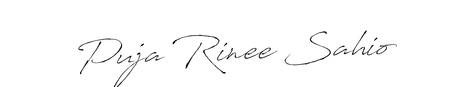Make a beautiful signature design for name Puja Rinee Sahio. Use this online signature maker to create a handwritten signature for free. Puja Rinee Sahio signature style 6 images and pictures png