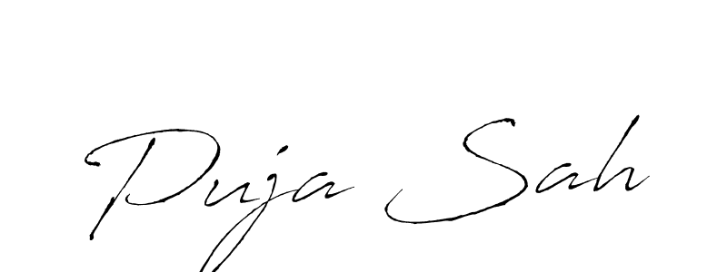 Once you've used our free online signature maker to create your best signature Antro_Vectra style, it's time to enjoy all of the benefits that Puja Sah name signing documents. Puja Sah signature style 6 images and pictures png
