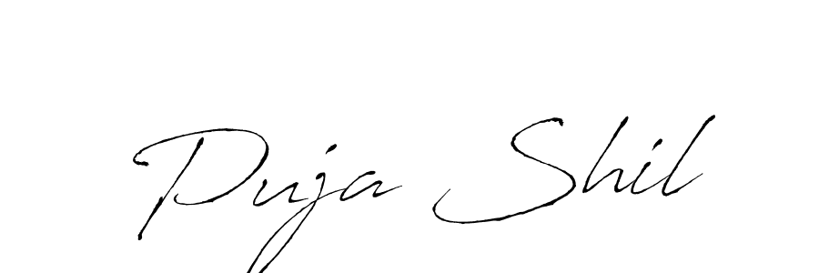 Make a short Puja Shil signature style. Manage your documents anywhere anytime using Antro_Vectra. Create and add eSignatures, submit forms, share and send files easily. Puja Shil signature style 6 images and pictures png