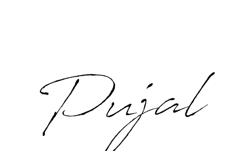 Also we have Pujal name is the best signature style. Create professional handwritten signature collection using Antro_Vectra autograph style. Pujal signature style 6 images and pictures png