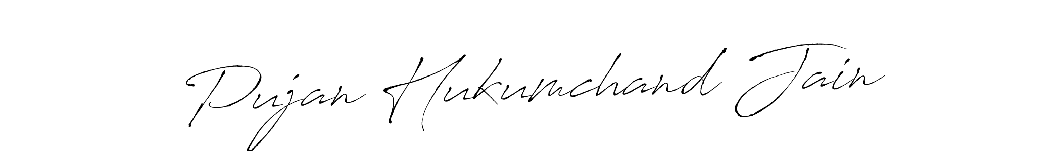 Once you've used our free online signature maker to create your best signature Antro_Vectra style, it's time to enjoy all of the benefits that Pujan Hukumchand Jain name signing documents. Pujan Hukumchand Jain signature style 6 images and pictures png