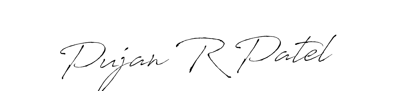 Make a beautiful signature design for name Pujan R Patel. Use this online signature maker to create a handwritten signature for free. Pujan R Patel signature style 6 images and pictures png