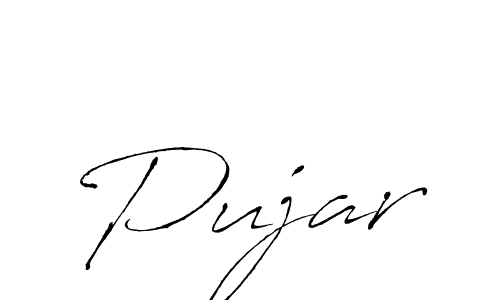 How to Draw Pujar signature style? Antro_Vectra is a latest design signature styles for name Pujar. Pujar signature style 6 images and pictures png