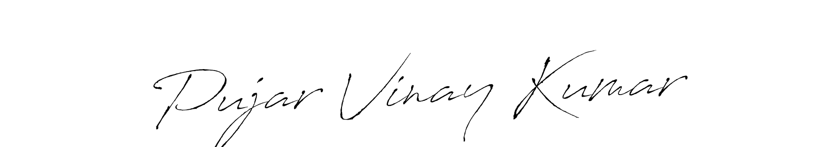 This is the best signature style for the Pujar Vinay Kumar name. Also you like these signature font (Antro_Vectra). Mix name signature. Pujar Vinay Kumar signature style 6 images and pictures png