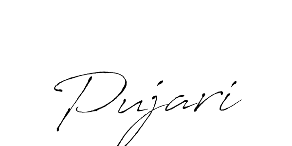 Also we have Pujari name is the best signature style. Create professional handwritten signature collection using Antro_Vectra autograph style. Pujari signature style 6 images and pictures png