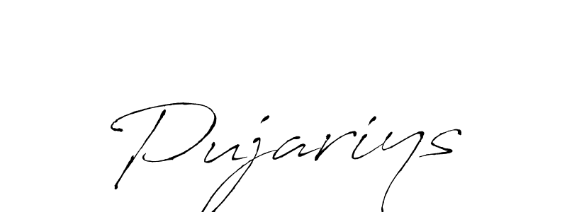 Also we have Pujariys name is the best signature style. Create professional handwritten signature collection using Antro_Vectra autograph style. Pujariys signature style 6 images and pictures png