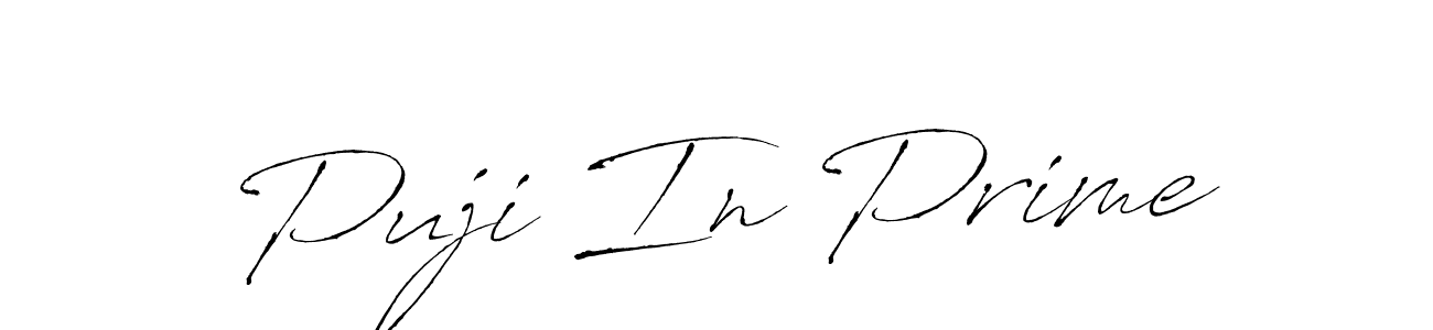 How to make Puji In Prime signature? Antro_Vectra is a professional autograph style. Create handwritten signature for Puji In Prime name. Puji In Prime signature style 6 images and pictures png