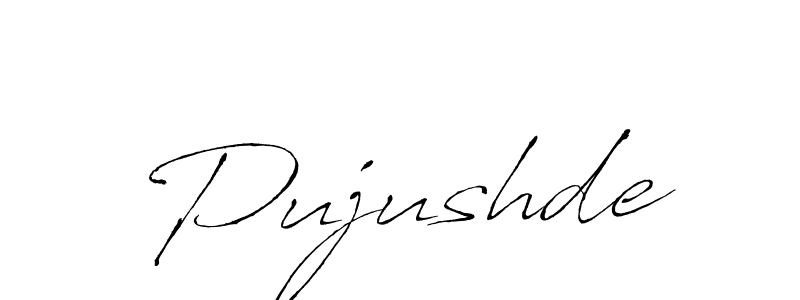How to Draw Pujushde signature style? Antro_Vectra is a latest design signature styles for name Pujushde. Pujushde signature style 6 images and pictures png