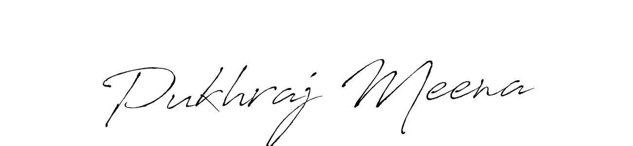 Use a signature maker to create a handwritten signature online. With this signature software, you can design (Antro_Vectra) your own signature for name Pukhraj Meena. Pukhraj Meena signature style 6 images and pictures png