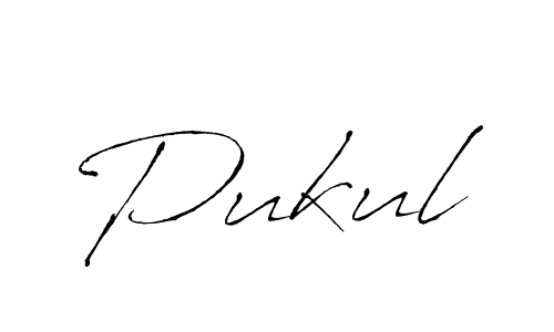 Pukul stylish signature style. Best Handwritten Sign (Antro_Vectra) for my name. Handwritten Signature Collection Ideas for my name Pukul. Pukul signature style 6 images and pictures png