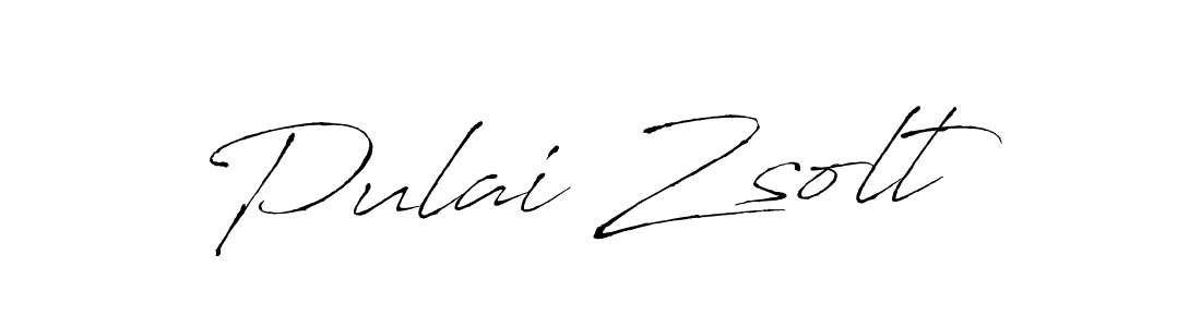 How to make Pulai Zsolt signature? Antro_Vectra is a professional autograph style. Create handwritten signature for Pulai Zsolt name. Pulai Zsolt signature style 6 images and pictures png