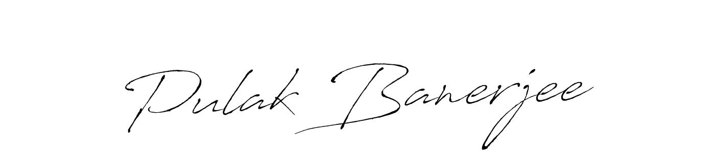 You should practise on your own different ways (Antro_Vectra) to write your name (Pulak Banerjee) in signature. don't let someone else do it for you. Pulak Banerjee signature style 6 images and pictures png