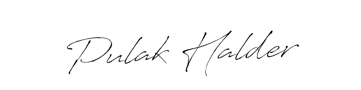How to make Pulak Halder signature? Antro_Vectra is a professional autograph style. Create handwritten signature for Pulak Halder name. Pulak Halder signature style 6 images and pictures png