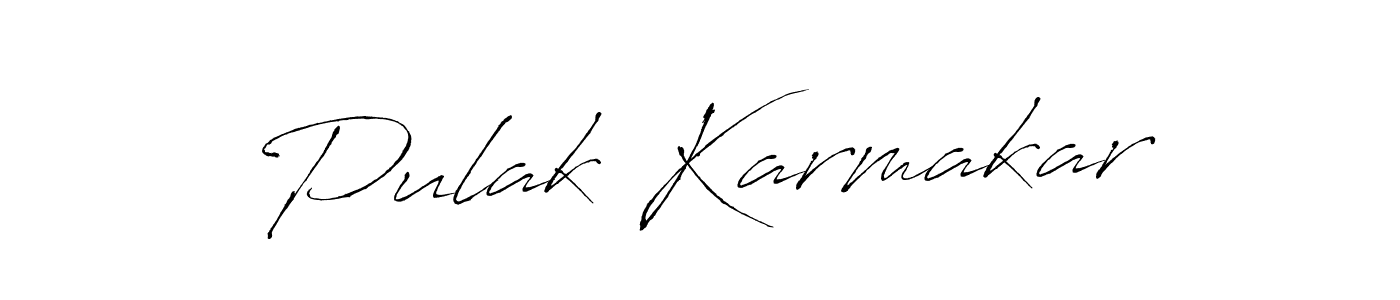 Pulak Karmakar stylish signature style. Best Handwritten Sign (Antro_Vectra) for my name. Handwritten Signature Collection Ideas for my name Pulak Karmakar. Pulak Karmakar signature style 6 images and pictures png
