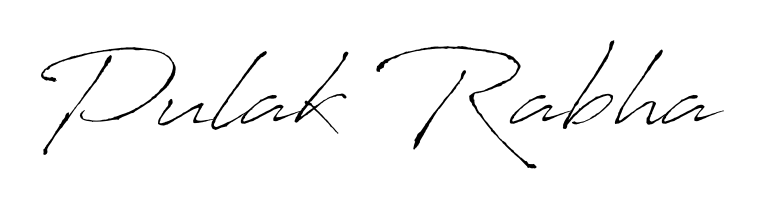 If you are searching for the best signature style for your name Pulak Rabha, here we have designed multiple signature styles using Antro_Vectra. Pulak Rabha signature style 6 images and pictures png