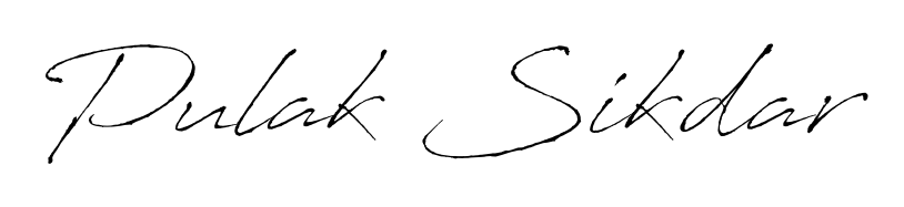 The Antro_Vectra lettering style adds unique flourish to name Pulak Sikdar. Stand out with a custom digital autograph made in seconds. Pulak Sikdar signature style 6 images and pictures png