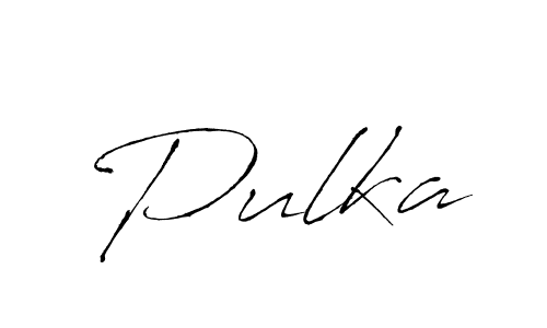 Pulka stylish signature style. Best Handwritten Sign (Antro_Vectra) for my name. Handwritten Signature Collection Ideas for my name Pulka. Pulka signature style 6 images and pictures png