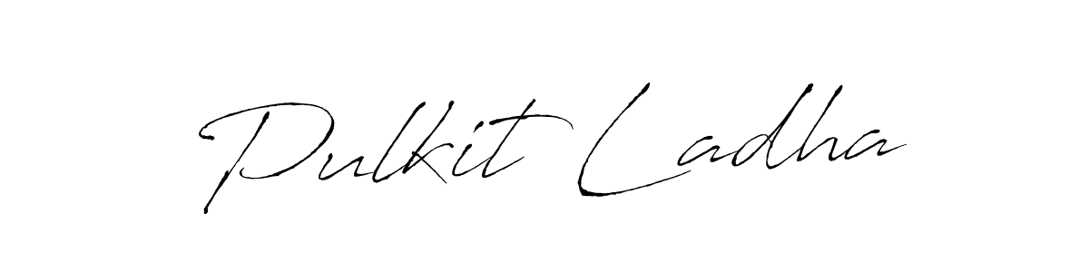 Antro_Vectra is a professional signature style that is perfect for those who want to add a touch of class to their signature. It is also a great choice for those who want to make their signature more unique. Get Pulkit Ladha name to fancy signature for free. Pulkit Ladha signature style 6 images and pictures png