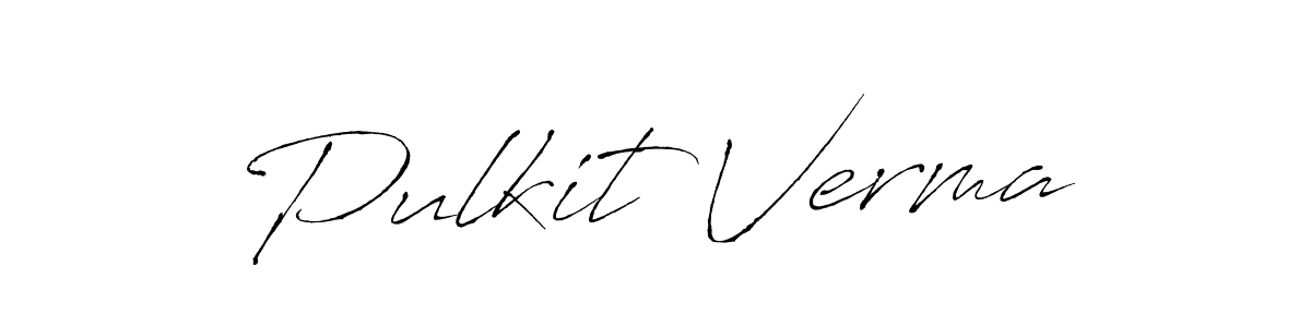 Antro_Vectra is a professional signature style that is perfect for those who want to add a touch of class to their signature. It is also a great choice for those who want to make their signature more unique. Get Pulkit Verma name to fancy signature for free. Pulkit Verma signature style 6 images and pictures png