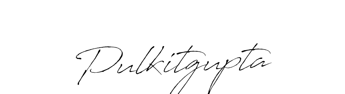 How to make Pulkitgupta signature? Antro_Vectra is a professional autograph style. Create handwritten signature for Pulkitgupta name. Pulkitgupta signature style 6 images and pictures png