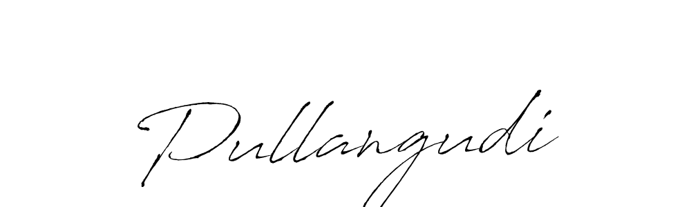 You should practise on your own different ways (Antro_Vectra) to write your name (Pullangudi) in signature. don't let someone else do it for you. Pullangudi signature style 6 images and pictures png