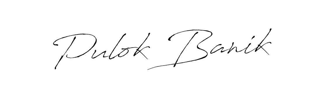 Make a short Pulok Banik signature style. Manage your documents anywhere anytime using Antro_Vectra. Create and add eSignatures, submit forms, share and send files easily. Pulok Banik signature style 6 images and pictures png