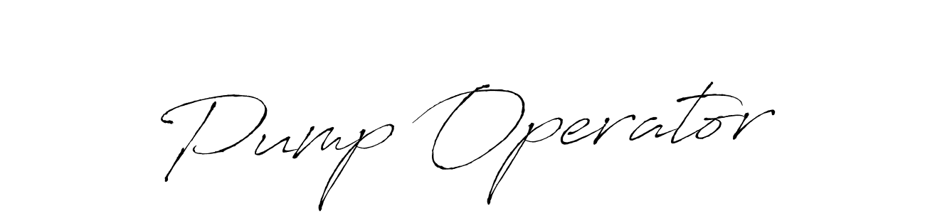 Make a beautiful signature design for name Pump Operator. Use this online signature maker to create a handwritten signature for free. Pump Operator signature style 6 images and pictures png