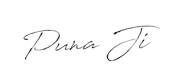 Antro_Vectra is a professional signature style that is perfect for those who want to add a touch of class to their signature. It is also a great choice for those who want to make their signature more unique. Get Puna Ji name to fancy signature for free. Puna Ji signature style 6 images and pictures png