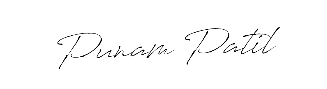Use a signature maker to create a handwritten signature online. With this signature software, you can design (Antro_Vectra) your own signature for name Punam Patil. Punam Patil signature style 6 images and pictures png