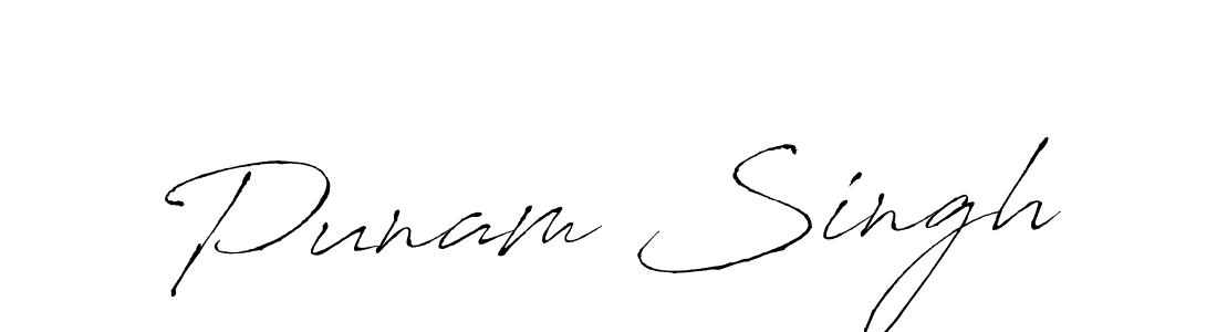 Punam Singh stylish signature style. Best Handwritten Sign (Antro_Vectra) for my name. Handwritten Signature Collection Ideas for my name Punam Singh. Punam Singh signature style 6 images and pictures png