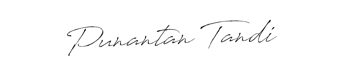 The best way (Antro_Vectra) to make a short signature is to pick only two or three words in your name. The name Punantan Tandi include a total of six letters. For converting this name. Punantan Tandi signature style 6 images and pictures png