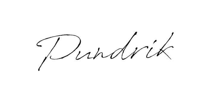 Antro_Vectra is a professional signature style that is perfect for those who want to add a touch of class to their signature. It is also a great choice for those who want to make their signature more unique. Get Pundrik name to fancy signature for free. Pundrik signature style 6 images and pictures png