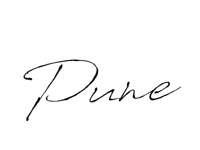 You should practise on your own different ways (Antro_Vectra) to write your name (Pune) in signature. don't let someone else do it for you. Pune signature style 6 images and pictures png