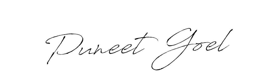 It looks lik you need a new signature style for name Puneet Goel. Design unique handwritten (Antro_Vectra) signature with our free signature maker in just a few clicks. Puneet Goel signature style 6 images and pictures png